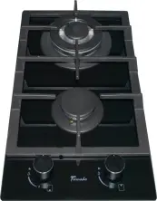 Газовая панель Tornado XFG 3022 Turbo Iron Glass, черный