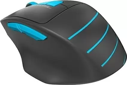 Mouse A4Tech Fstyler FG30, negru/albastru