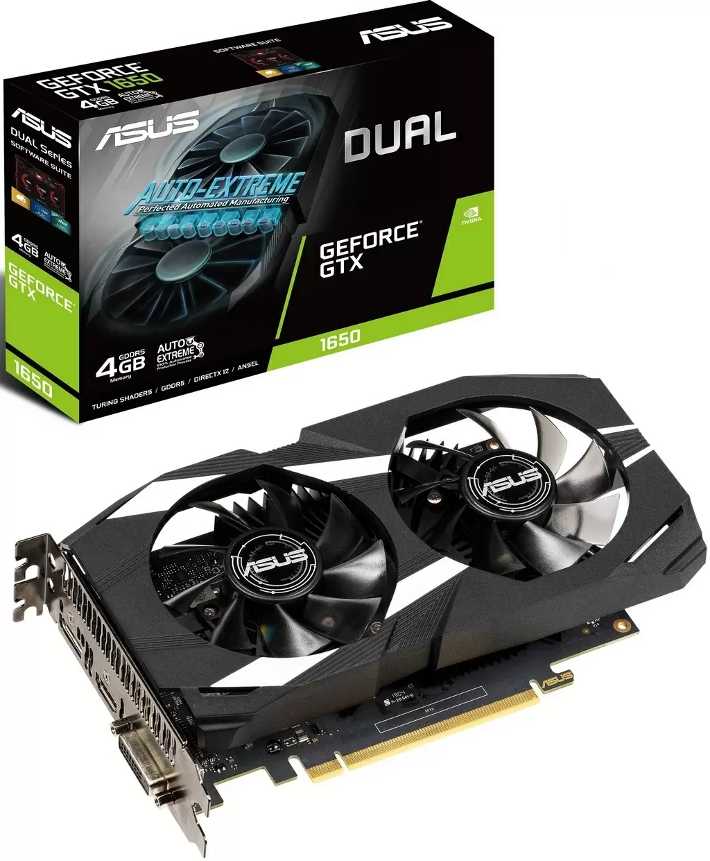 Placă video Asus GeForce GTX 1650 4GB GDDR5