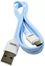 Cablu USB XO Type-C Cable Flat NB150, albastru deschis