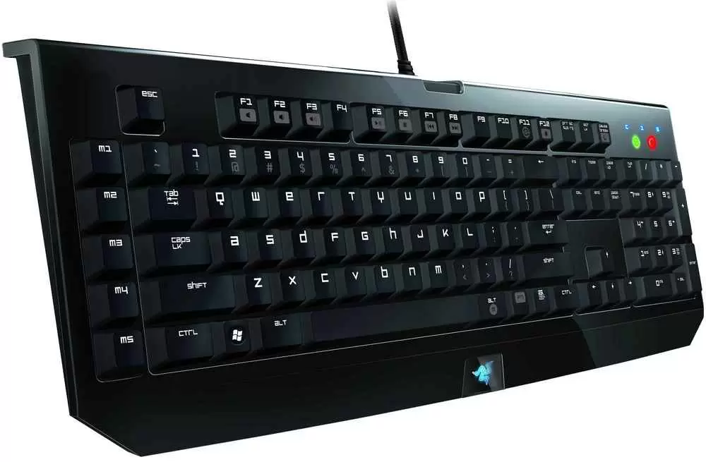 Клавиатура Razer BlackWidow Green Switch RU, черный