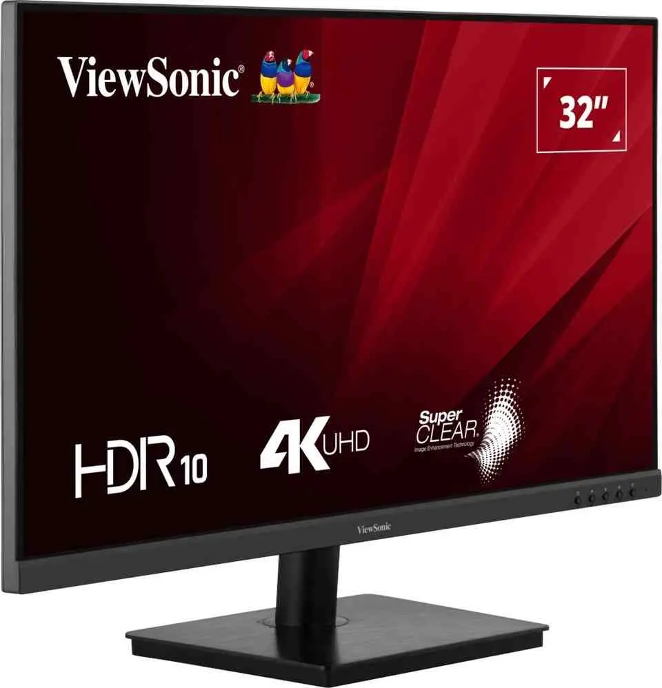 Монитор Viewsonic VA3208-4K-HD, черный