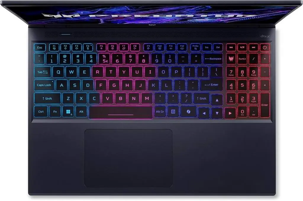 Laptop Acer Predator Helios Neo 16 PHN16-72 (16.0"/WQXGA/Core i9-14900HX/32GB/1TB/GeForce RTX 4070 8GB), negru