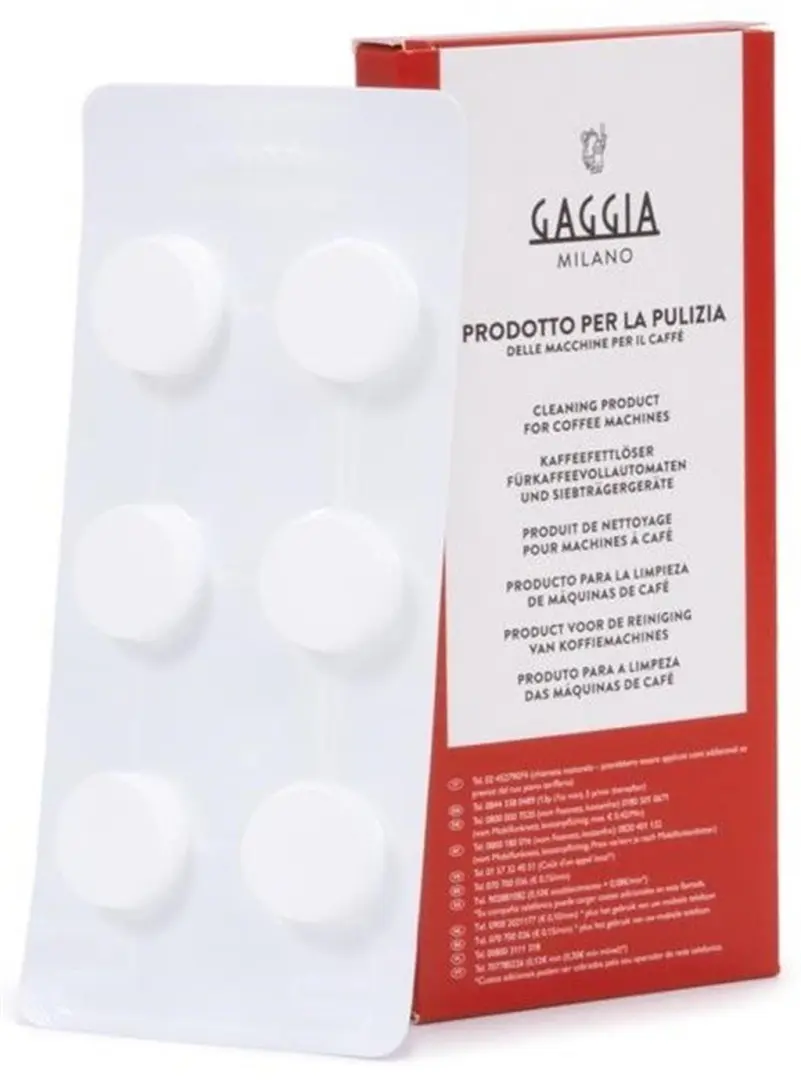 Soluție de curățat Gaggia Tablets Blister 6tab pe tehnoparc.md Soluție de curățat Gaggia Tablets Blister 6tab