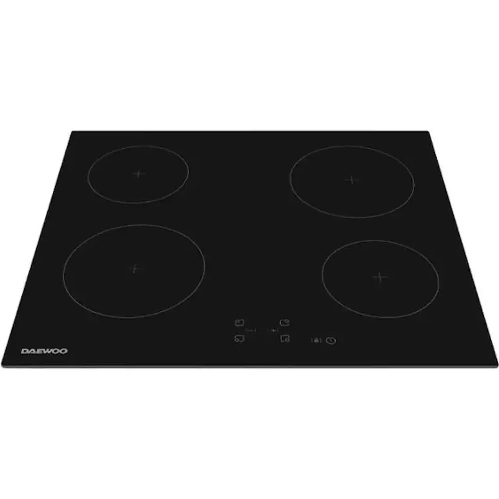 Plită incorporabilă electrică Daewoo BH6VTF01BNL, negru