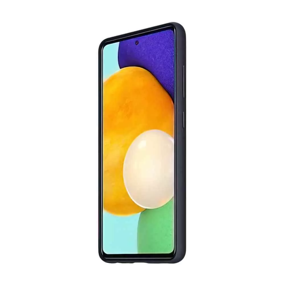 Husă de protecție Samsung Silicone Cover Galaxy A52, negru