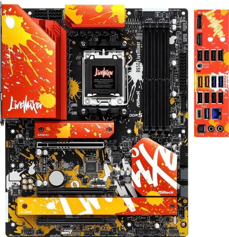 Placă de bază ASrock B650 Livemixer