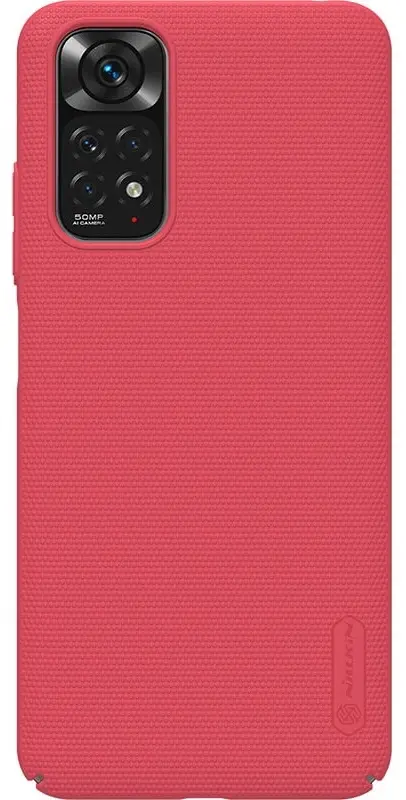 Чехол Nillkin Xiaomi RedMi Note 11S Frosted, красный