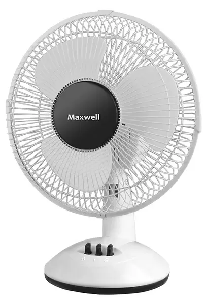 Вентилятор Maxwell MW-3547, черный/белый