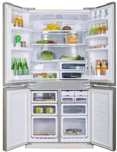 Холодильник Sharp SJEX820F2BE, бежевый