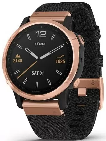 Умные часы Garmin Fenix 6S Pro Sapphire Editions, розовое золото