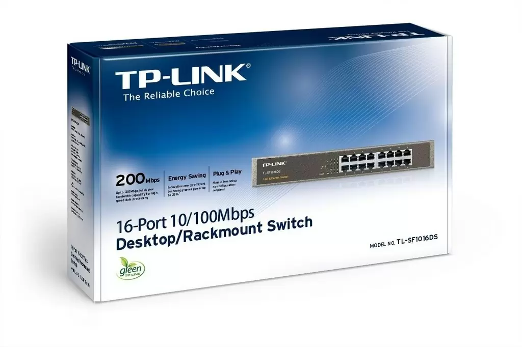Коммутатор TP-Link TL-SF1016DS