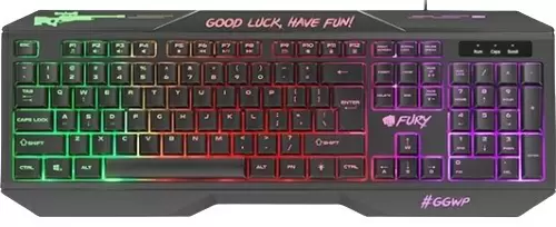 Tastatură Fury Hellfire 2 (RU), negru