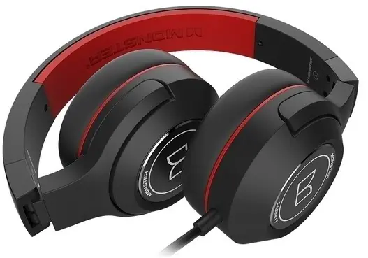 Căşti Monster Clarity 50, negru/roșu pe tehnoparc.md Căşti Monster Clarity 50, negru/roșu