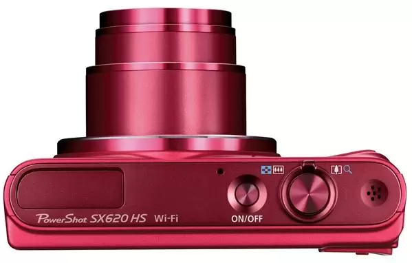 Компактный фотоаппарат Canon SX620, красный