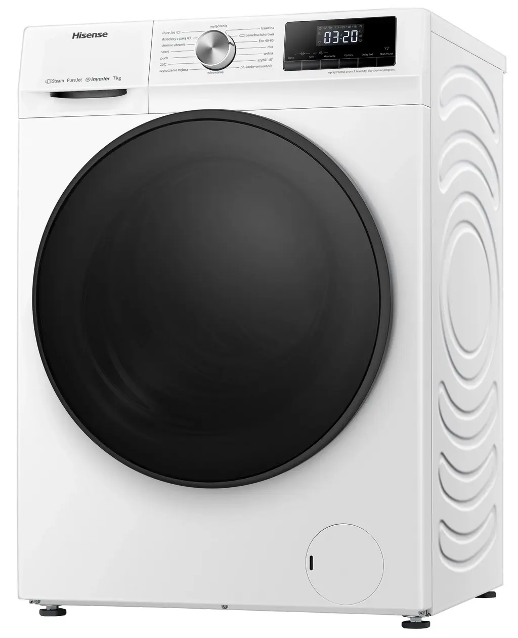 Maşină de spălat rufe Hisense WFQA7014EVJM, alb
