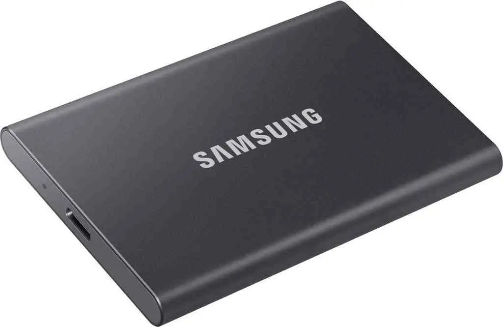 Disc rigid SSD extern Samsung T7 4TB, gri