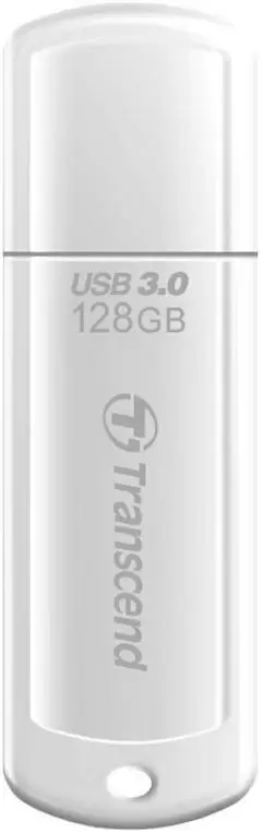 Flash USB Transcend JetFlash 730 128GB, alb