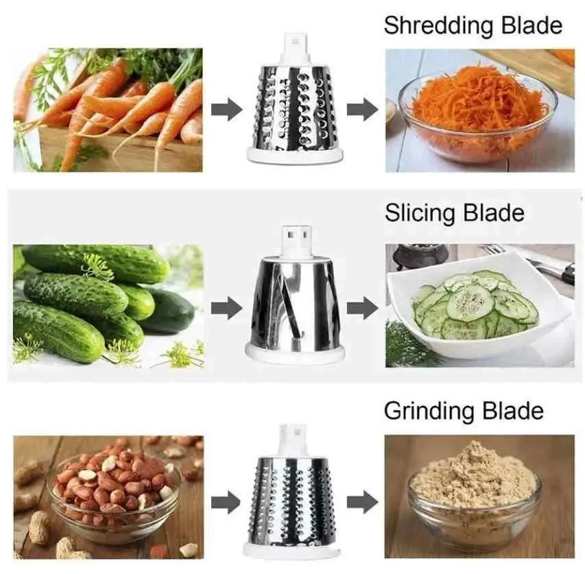Механическая терка 4Life Vegetable Cutter, белый