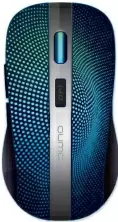 Мышка Qumo Comfort M18, черный/синий