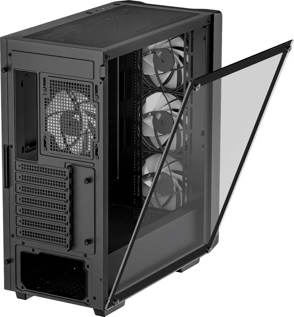 Carcasă DeepCool CC560 ARGB v2, negru