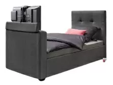 Кровать Home Affaire 90x200см, антрацит
