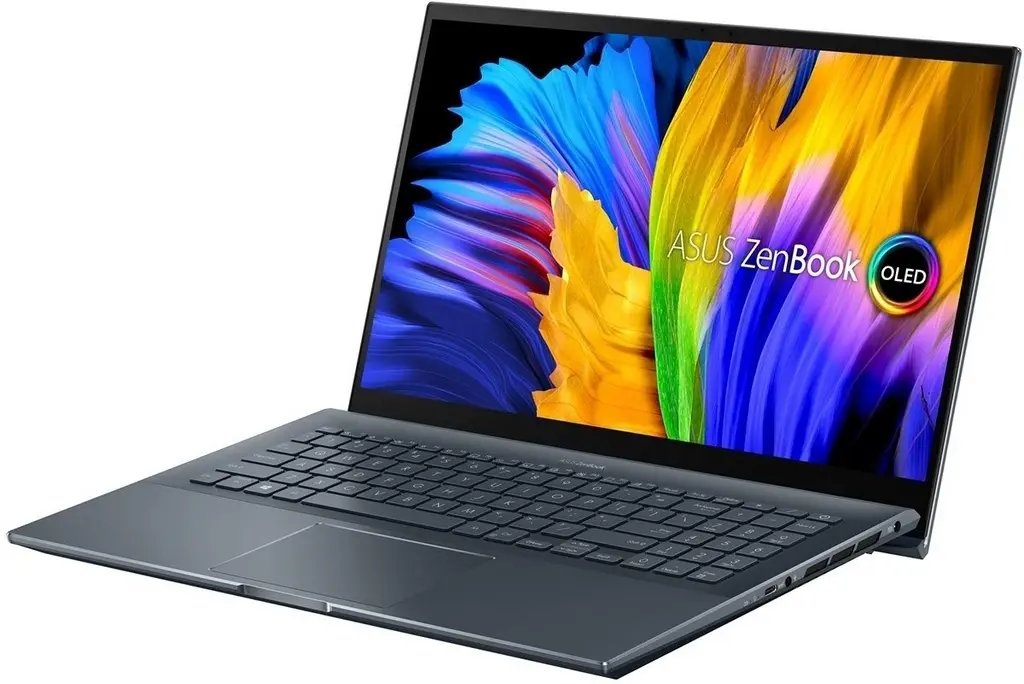 Laptop Asus Zenbook Pro 15 UM535QE (15.6"/FHD/Ryzen 9 5900HX/16GB/1TB/GeForce RTX 3050 Ti 4GB), gri pe tehnoparc.md Laptop Asus Zenbook Pro 15 UM535QE (15.6"/FHD/Ryzen 9 5900HX/16GB/1TB/GeForce RTX 3050 Ti 4GB), gri