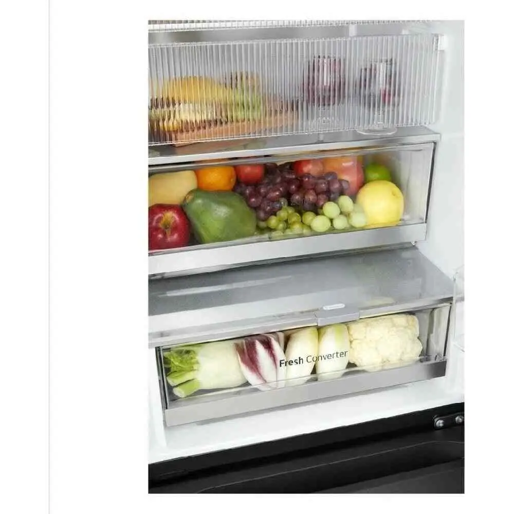 Frigider LG GBG7190CEV, negru