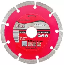 Disc de tăiere Raider Segment 125x22.2mm (162104)