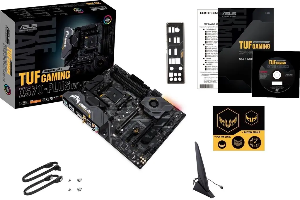 Материнская плата Asus TUF Gaming X570-PLUS Wi-Fi на tehnoparc.md Материнская плата Asus TUF Gaming X570-PLUS Wi-Fi