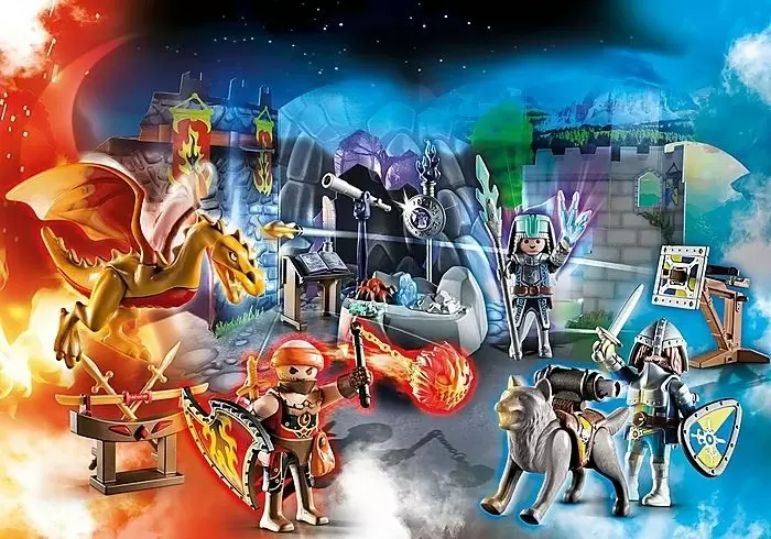 Set jucării Playmobil Battle for the Magic Stone