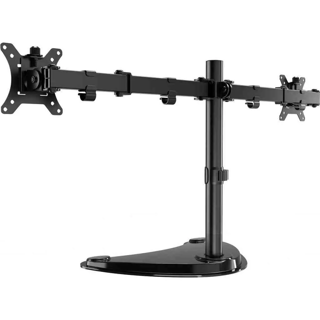 Suport pentru monitor Gembird MS-D2ST-02, negru