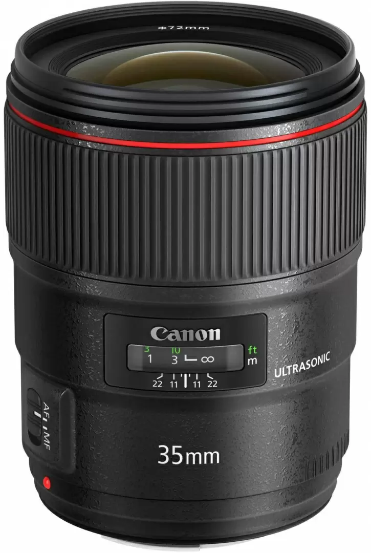 Obiectiv Canon EF 35mm f/1.4L II USM, negru