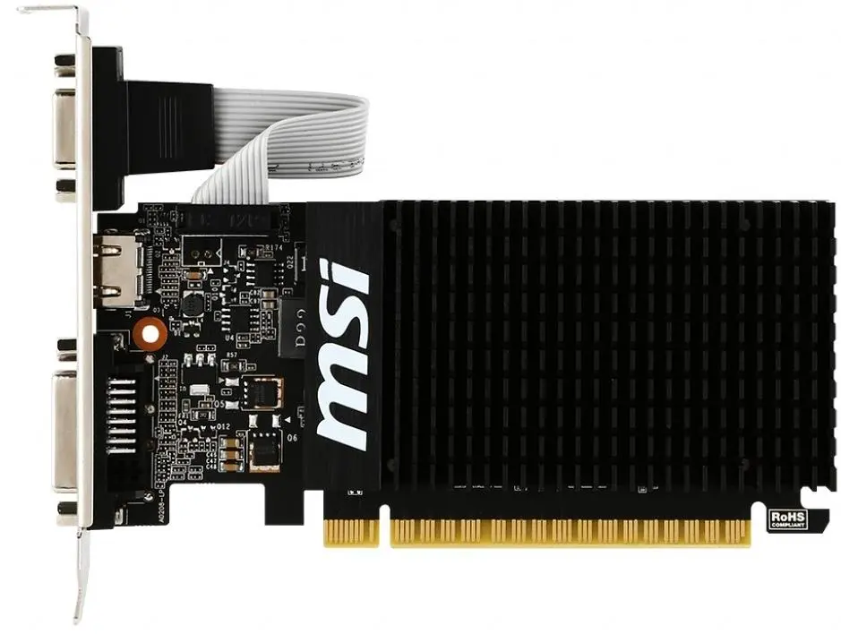 Placă video MSI GeForce GT 710 2GD3H LP 2GB GDDR3
