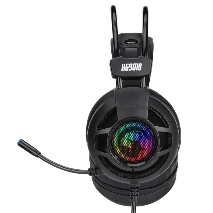 Căşti Marvo HG9018 Rainbow, negru