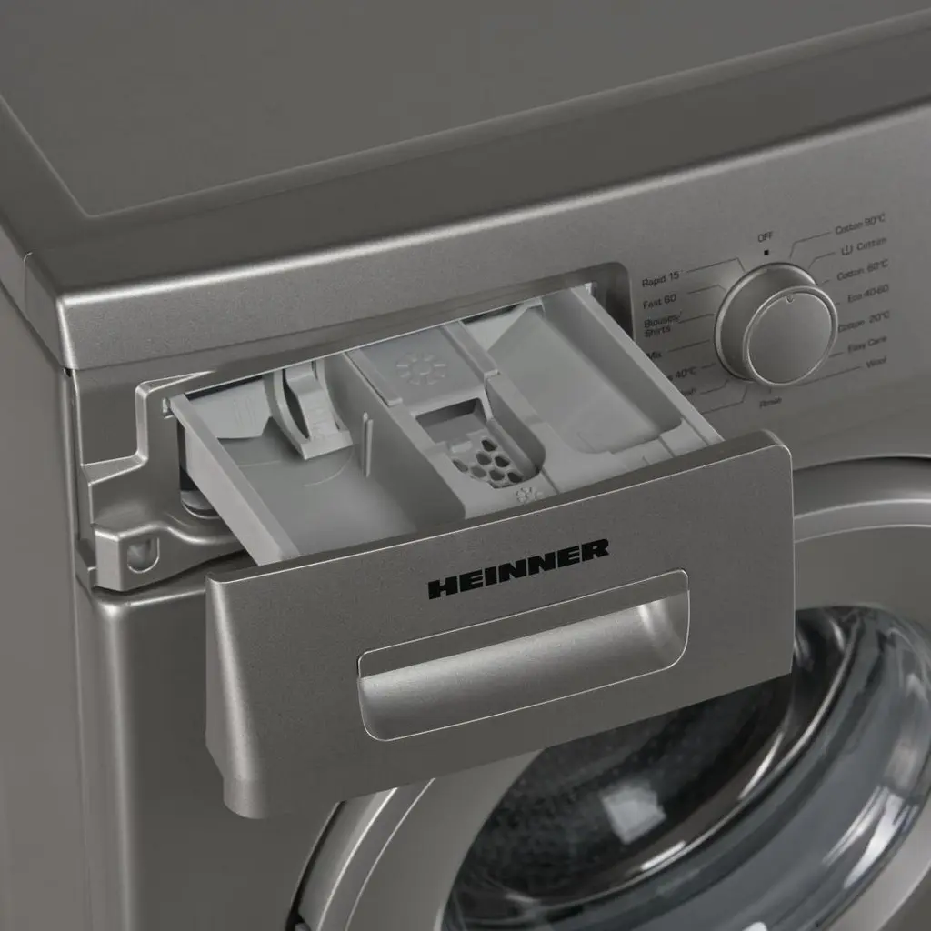 Стиральная машина Heinner HWM-VF2610SD++, серебристый