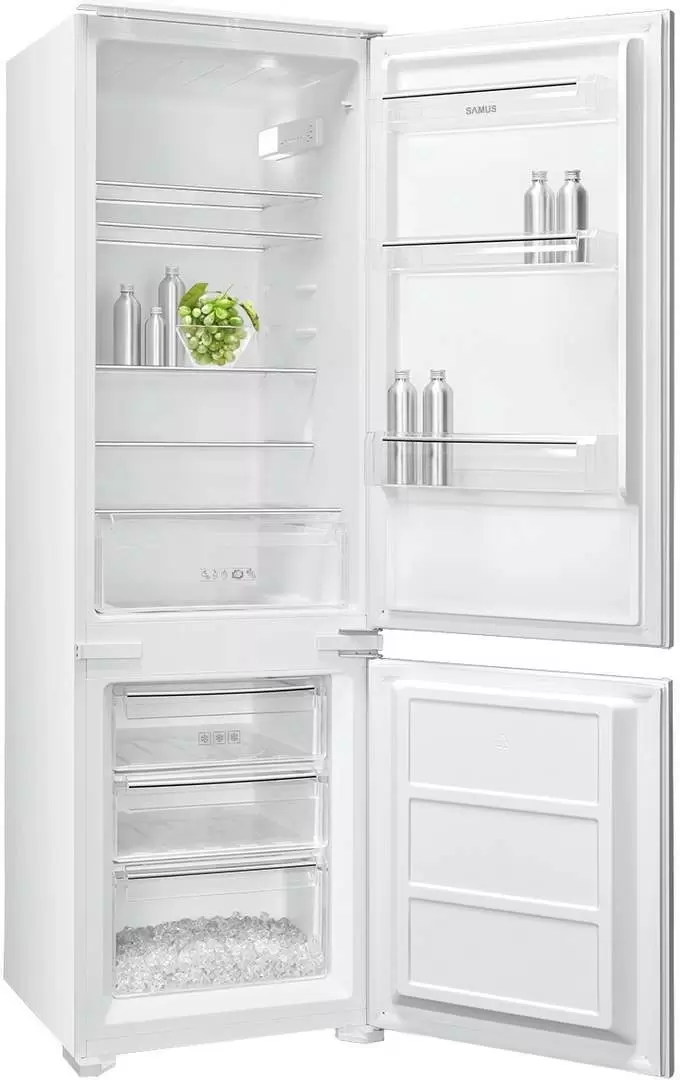 Встраиваемый холодильник Samus SCBI343, белый