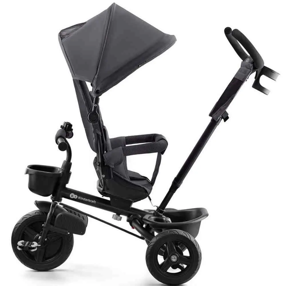 Bicicletă pentru copii KinderKraft Aveo, gri