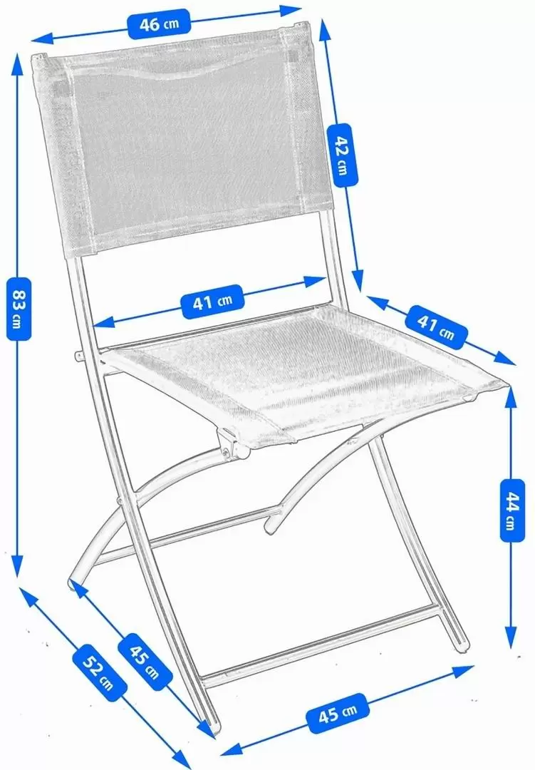 Set mobilă de grădină Jumi OM-886094, negru