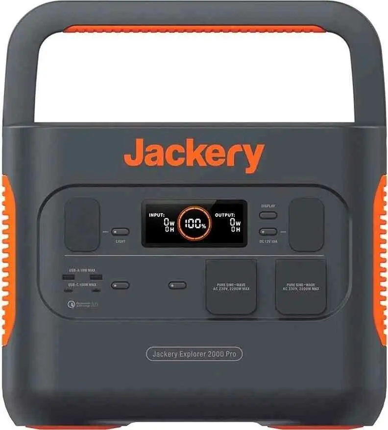 Stație de încărcare portabilă Jackery Explorer 2000 Pro, negru pe tehnoparc.md Stație de încărcare portabilă Jackery Explorer 2000 Pro, negru