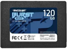 SSD накопитель Patriot Burst Elite 2.5" SATA, 120GB