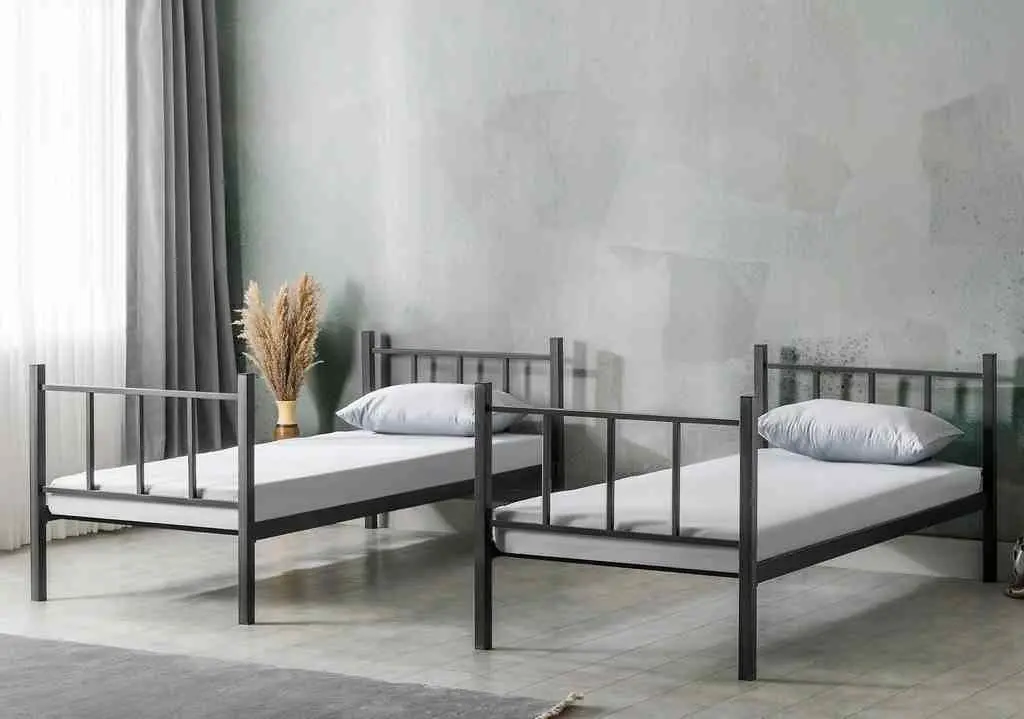 Pat pentru copii Evger R-90 90x200cm, negru