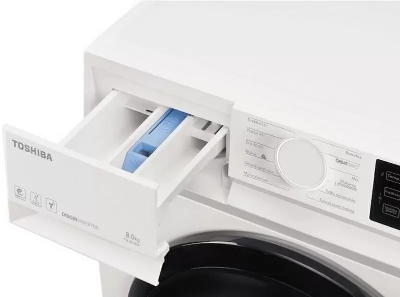 Maşină de spălat rufe Toshiba TW-BL90A4PL(WK), alb