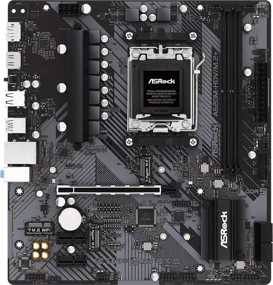 Материнская плата ASRock A620M-HDV/M.2+