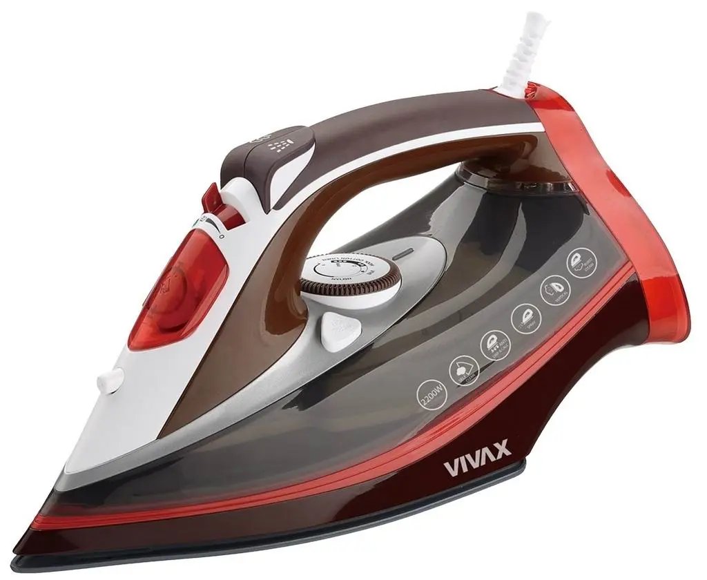 Fier de călcat Vivax IR-2201CC, roșu