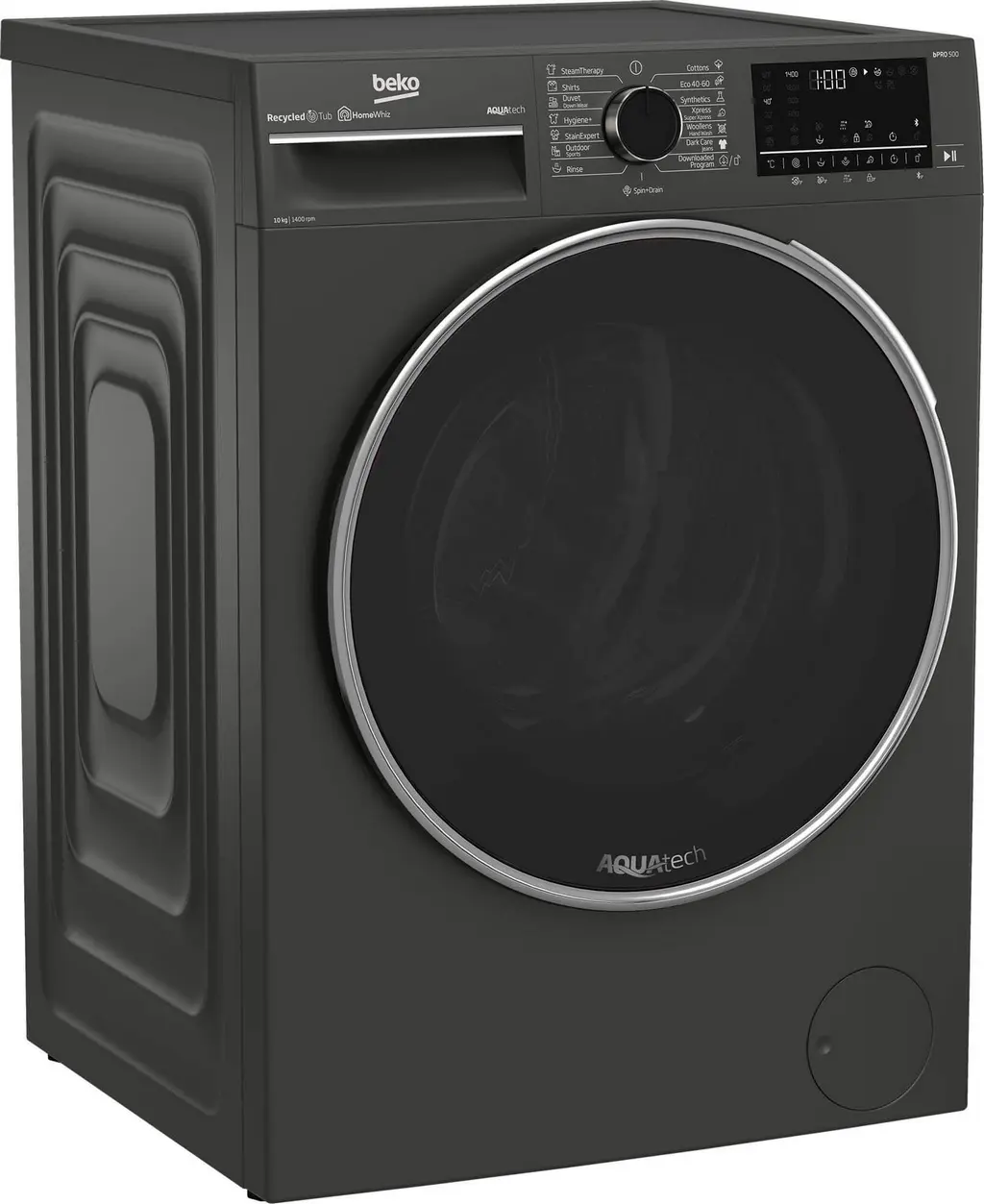 Maşină de spălat rufe Beko B3WFU510418M, gri