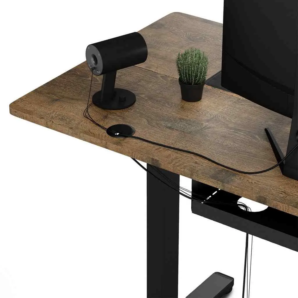 Masă de birou SENSE7 Nojo 120x60, stejar negru