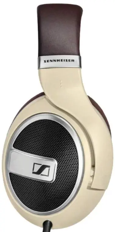 Căşti Sennheiser HD 599, alb/cafeniu