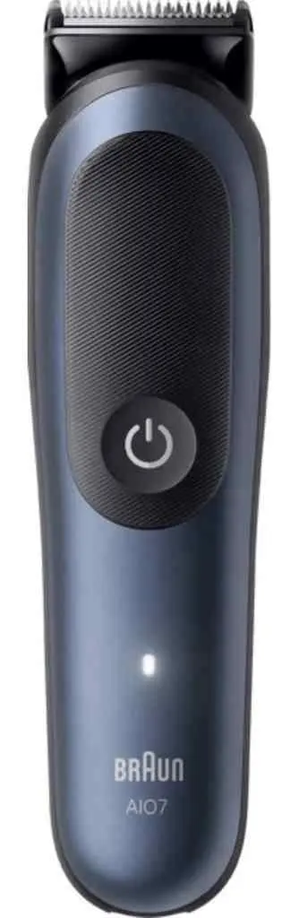 Maşină de tuns barba Braun AIO7540, albastru pe tehnoparc.md Maşină de tuns barba Braun AIO7540, albastru