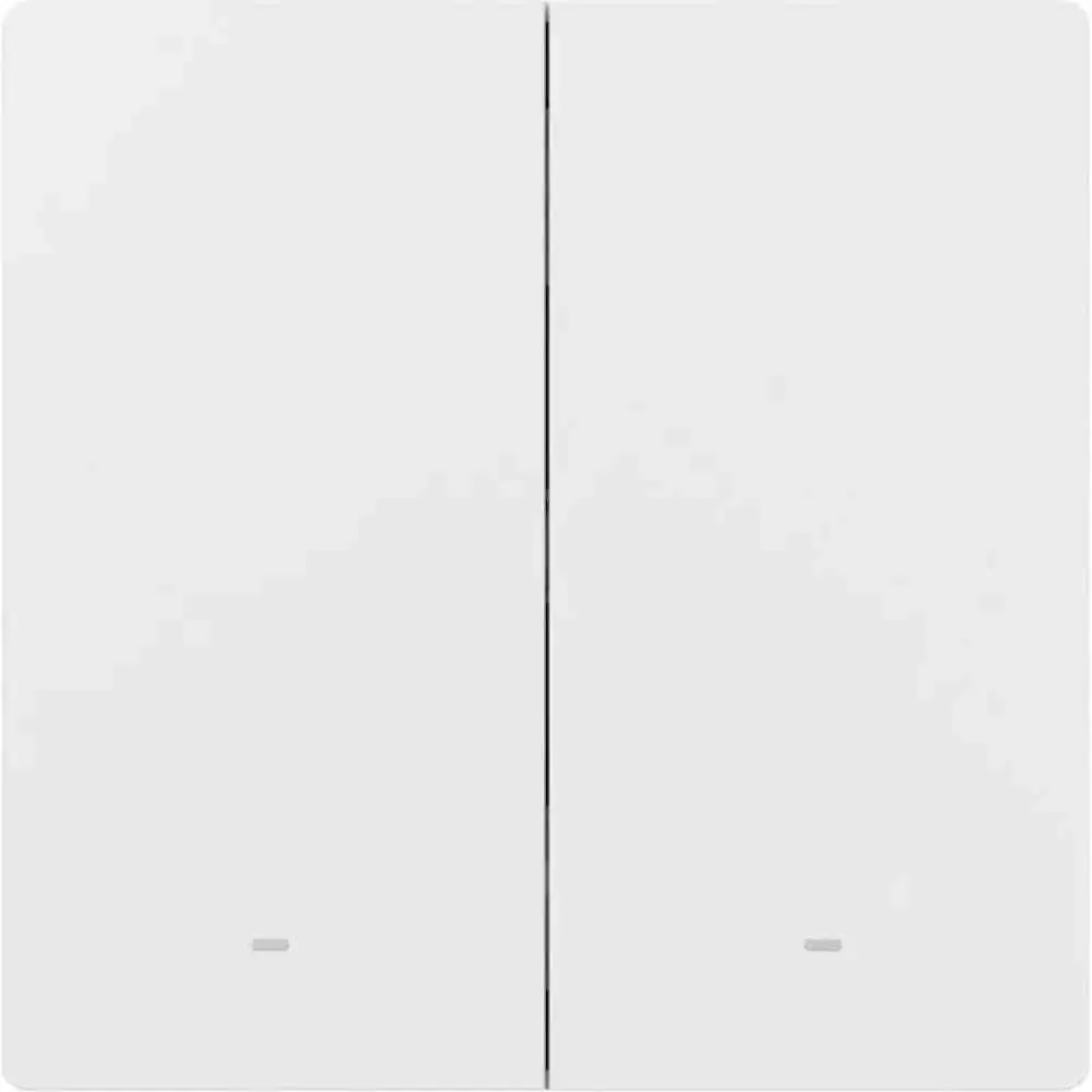 Întrerupător smart Sonoff Zigbee SwitchMan M5 2-Gang, alb